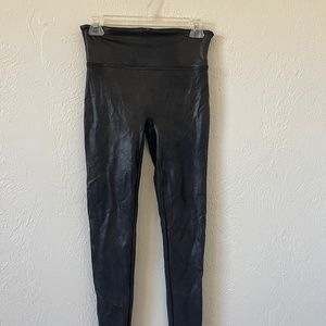 Spanx faux leather leggings